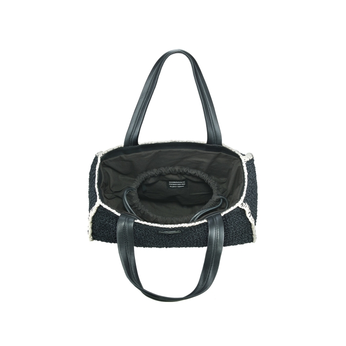 SEABREEZE SHOPPER LARGE BLACK